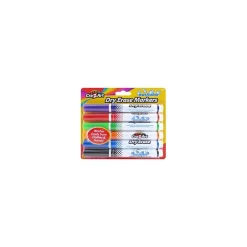 Markers|Cra-Z-Art Kids Washable Broadline Dry Erase Marker, Assorted, 6 Count (10048-24)