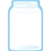 Notepads|Creative Shapes Jar Memo Pad, Multicolor, 6/Bundle (SE-36-6)