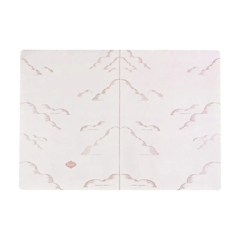 Journals|Denik Rise & Shine Hardcover Journal, 5.25" x 7.25", Dotted Ruled, Brown/Rose Gold, 128 Pages (CET569D)