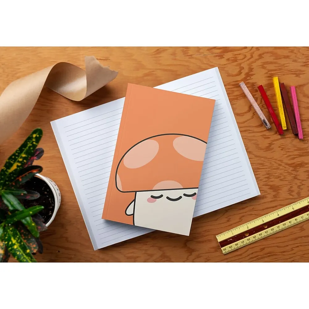 Journals|Denik Smoko Kai Mushroom Journal, 5.25" x 8.25", College Ruled, 144 Pages (LFC1891L)