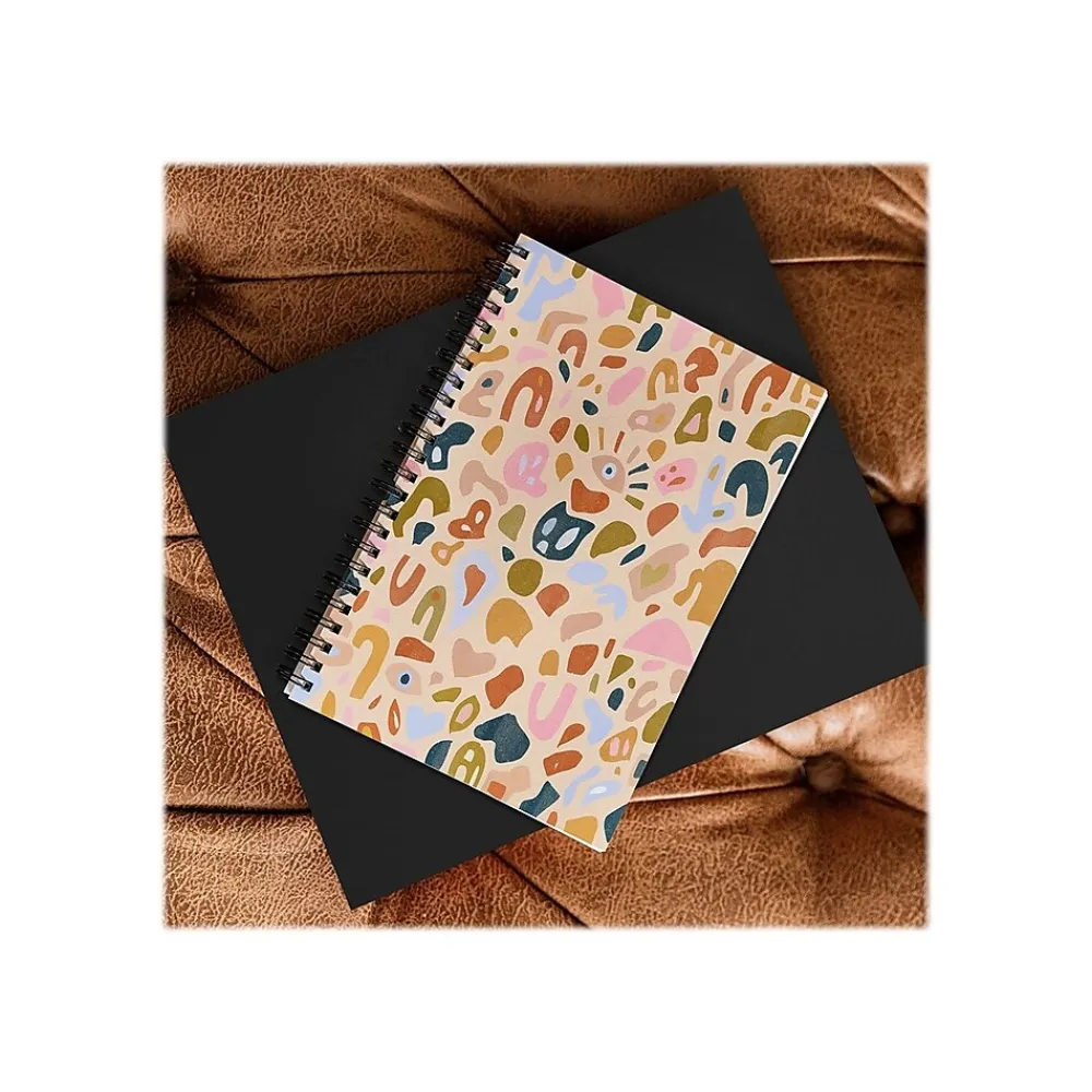 Notebooks|DENY Designs Abstract Paper Cuts by Alja Horvat Notebook, 5.5" x 8.25", Dotted, 40 Sheets, Multicolor (72892-nobs01)