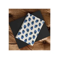 Notebooks|DENY Designs Blue Strawberries by Alisa Galitsyna Professional Notebooks, 5.5
