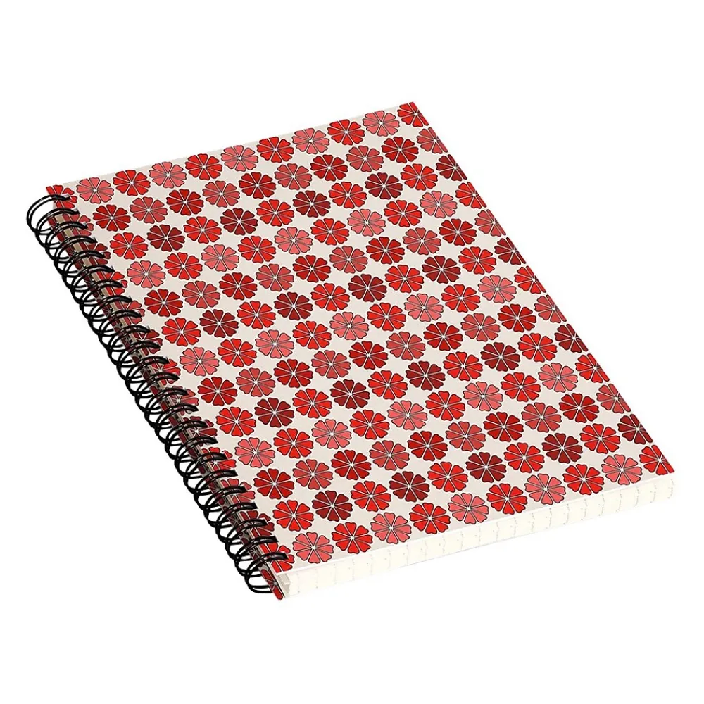 Notebooks|DENY Designs Decoflower by Holli Zollinger Professional Notebooks, 5.5" x 8.25", Dotted, 40 Sheets, Multicolor (68850-NOBS01)