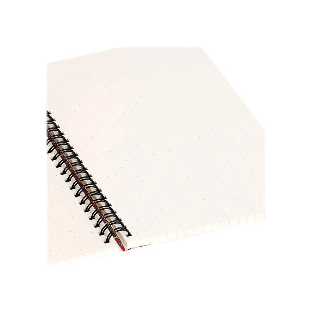 Notebooks|DENY Designs Decoflower by Holli Zollinger Professional Notebooks, 5.5" x 8.25", Dotted, 40 Sheets, Multicolor (68850-NOBS01)