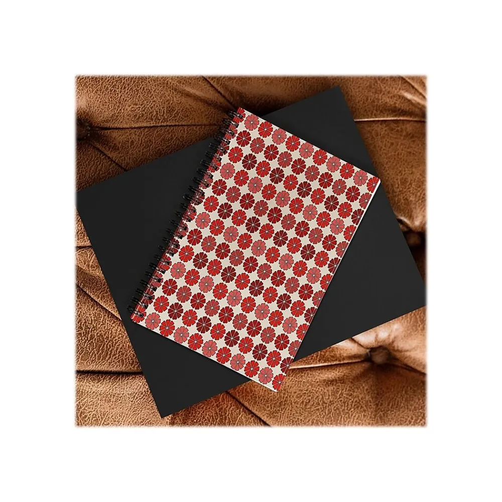 Notebooks|DENY Designs Decoflower by Holli Zollinger Professional Notebooks, 5.5" x 8.25", Dotted, 40 Sheets, Multicolor (68850-NOBS01)