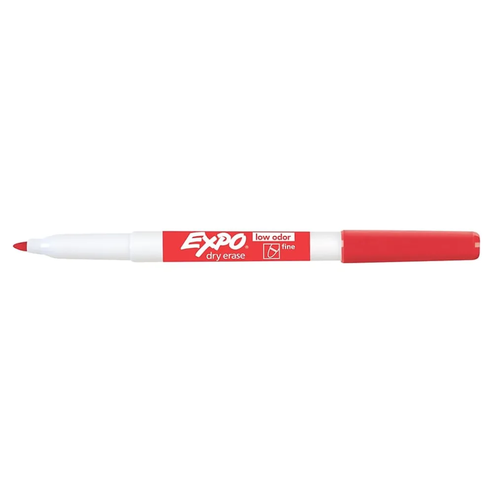 Markers|Expo Dry Erase Starter Set, Fine Tip, Assorted, 5/Pack (80675)