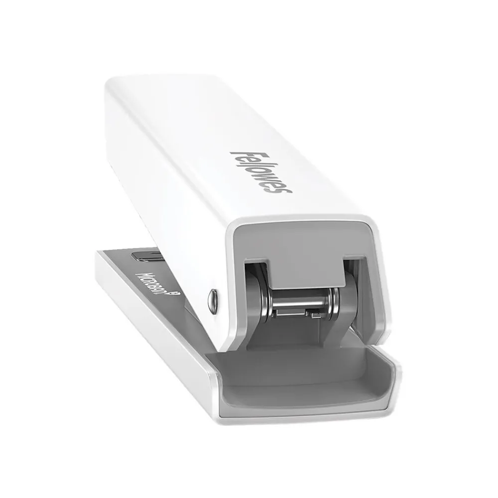 Staplers|Fellowes LX820 Classic Desktop Stapler, 20-Sheet Capacity, White (5011401)
