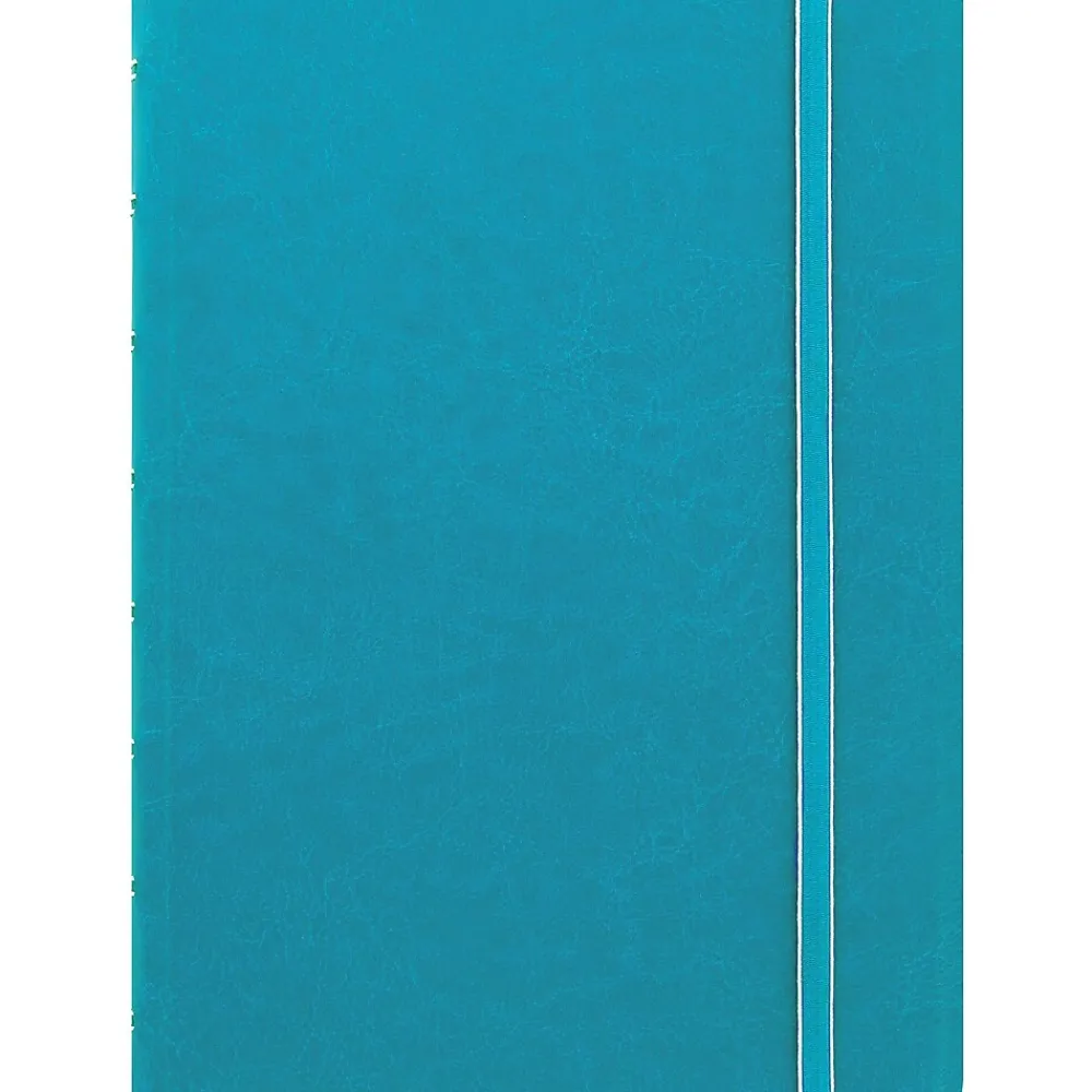 Notebooks|Filofax A5 Classic Bright 4-Subject Professional Notebooks, 5.8" x 8.25", College Ruled, 56 Sheets, Blue (B115012U)