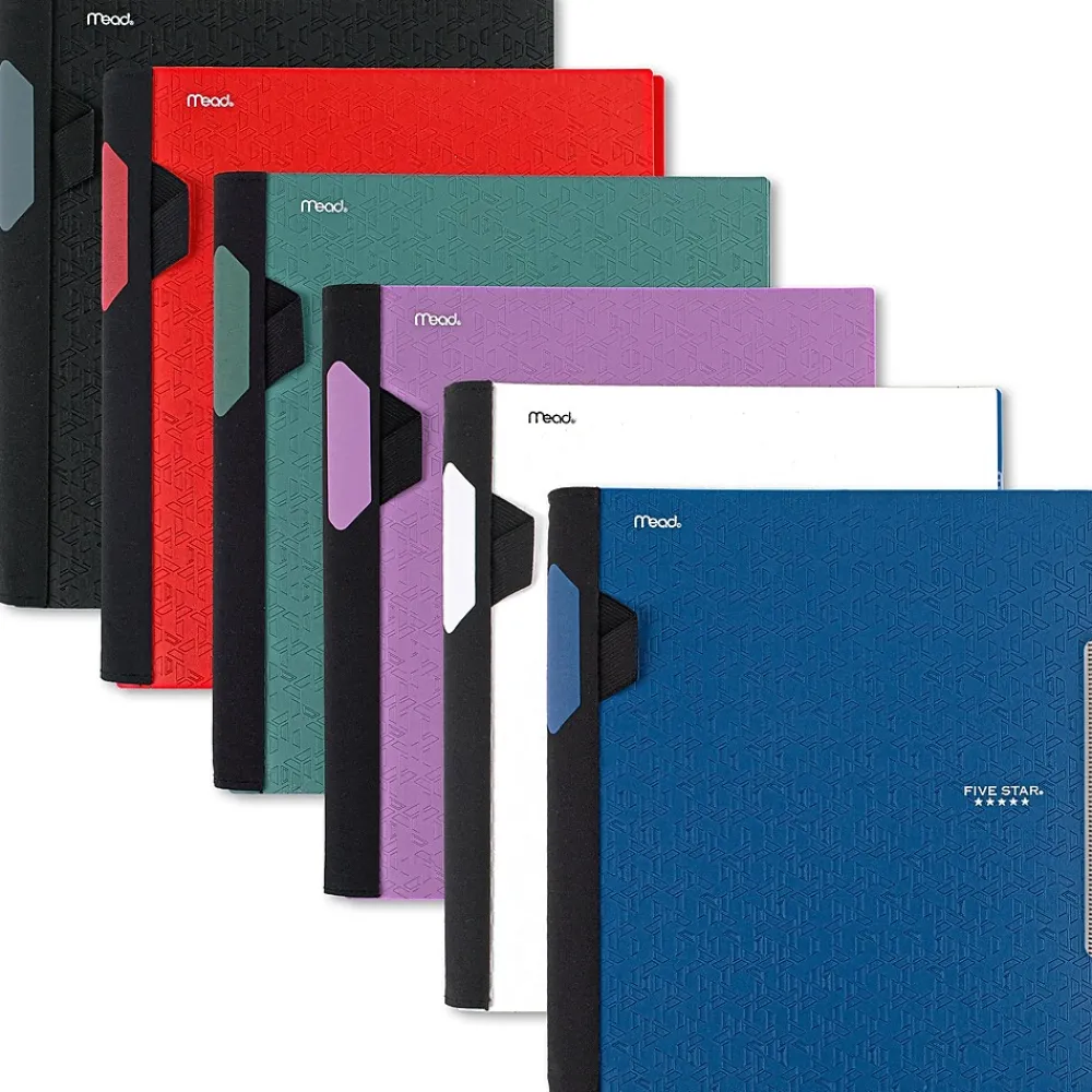 Subject Notebooks|Five Star Advance 3-Subject Notebooks, 8.5" x 11", College Ruled, 150 Sheets, Assorted Colors (06324)