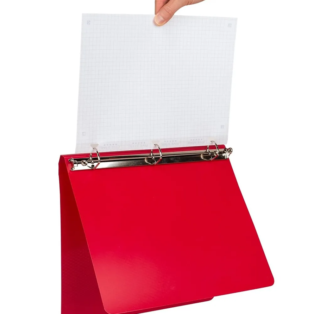 Filler Paper|Five Star Reinforced Graph Paper, 8.5" x 11", 3-Hole Punched, 80 Sheets/Pack (170122/170036)