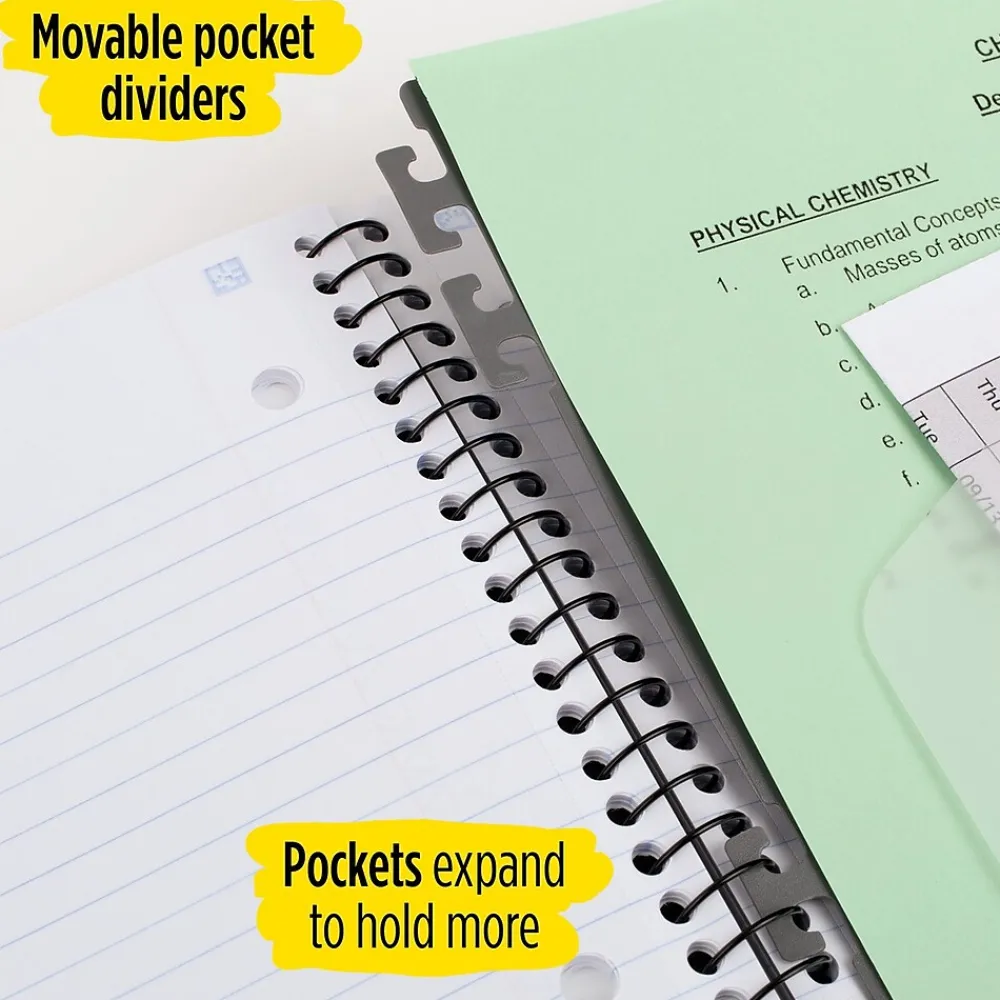 Subject Notebooks|Five Star 1-Subject Notebooks, 8.5" x 11", College Ruled, 100 Sheets (06322)