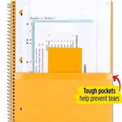 Notebooks|Five Star 5-Subject Subject Notebooks, 8.5