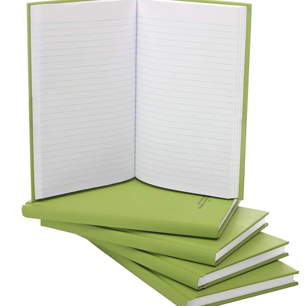 Subject Notebooks|Global Printed Products Tactical Military Notebook, 5.5" x 8", 192 Sheets, Green, 5/Pack (GPP-0117-5)