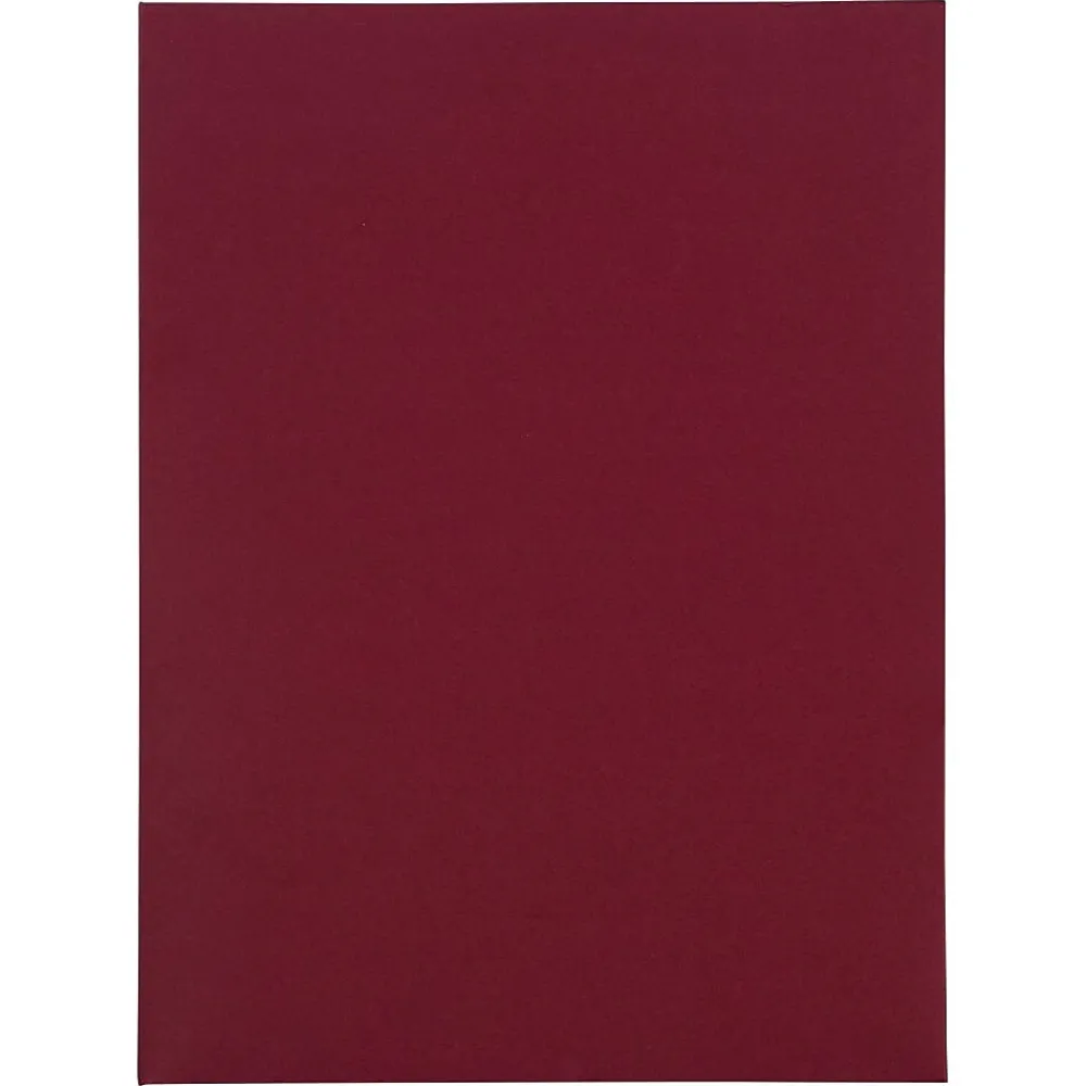 Pocket Folders|JAM Paper 2 Pocket Cardstock Presentation Folder, Burgundy, 25/Pack (386LBURA)