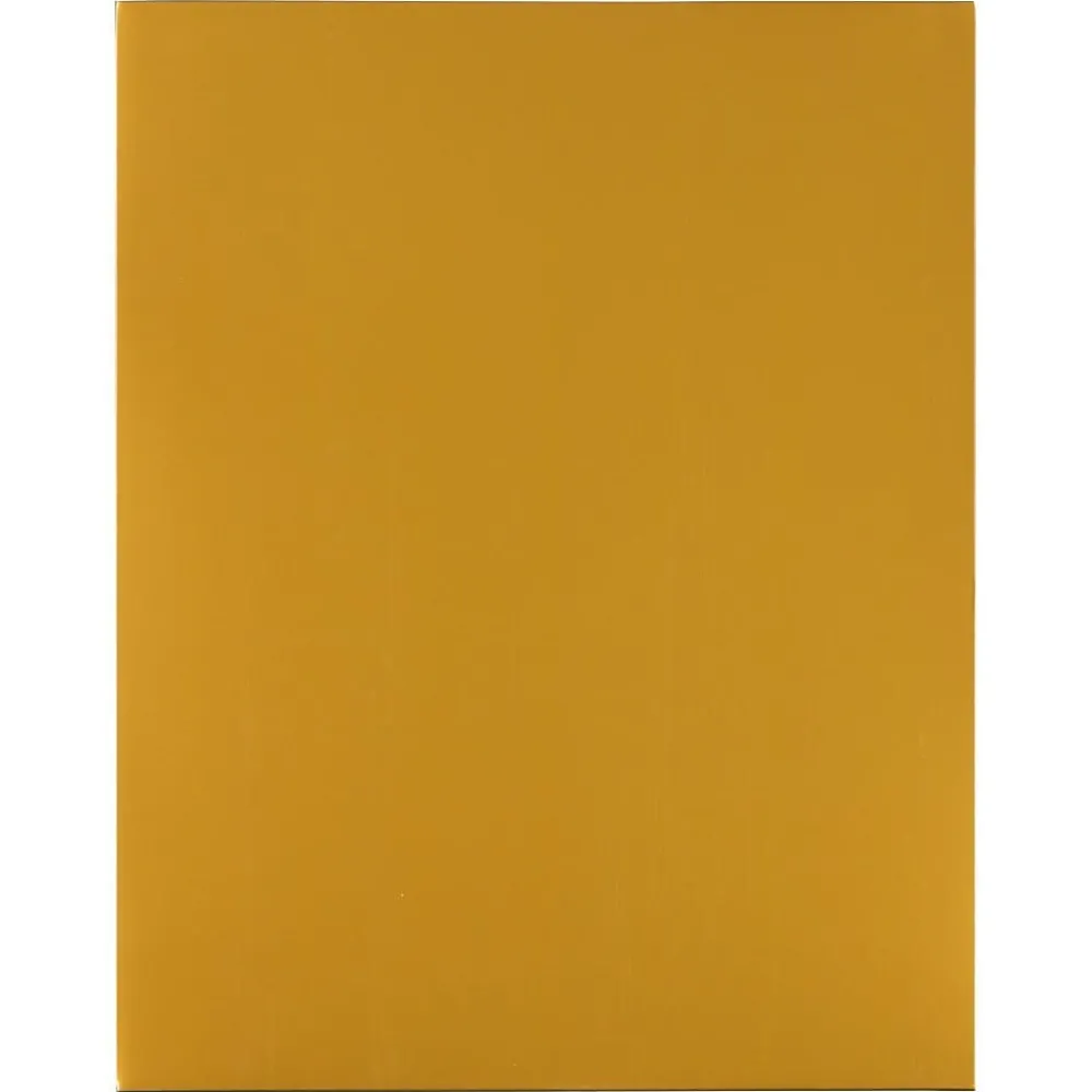 Pocket Folders|JAM Paper Glossy 3-Hole Punched 2 Pocket Cardstock Presentation Folder, , 100/Box (385GGOB) Gold