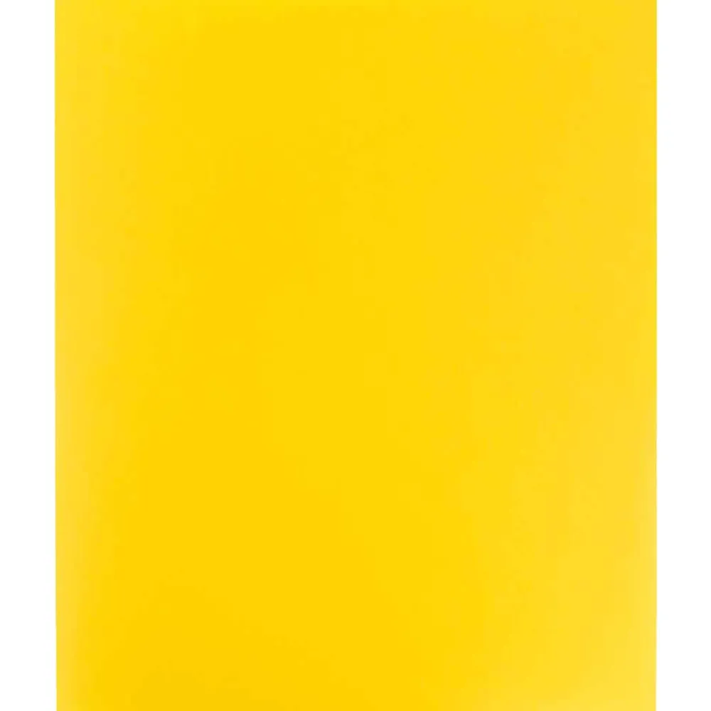 Pocket Folders|JAM Paper Heavy Duty 2-Pocket Plastic Folders, , 6/Pack (383HYED) Yellow
