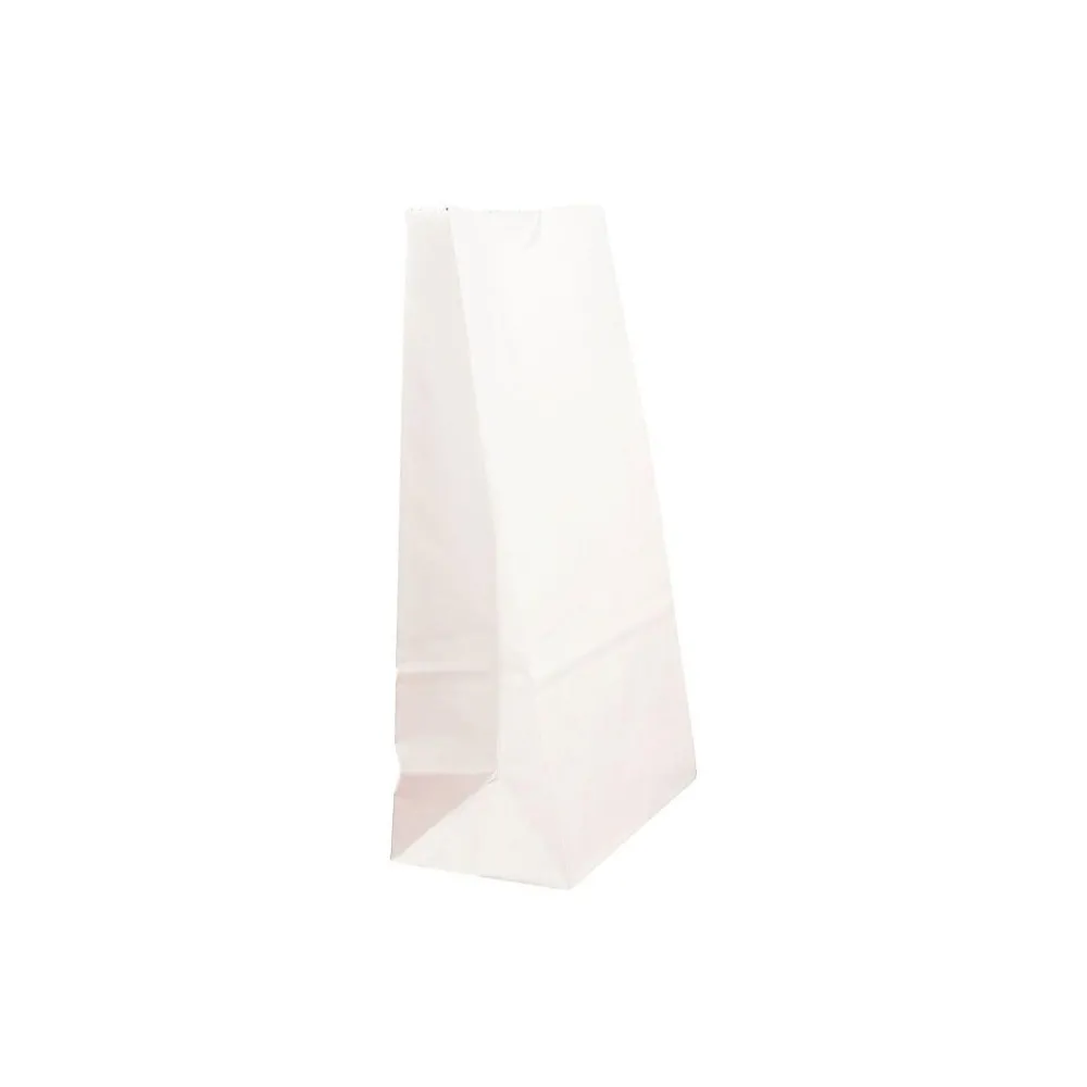 Lunch Totes & Water Bottles|JAM Paper Kraft Lunch Bags, 9.75" x 5" x 3", White, 500/Box (691KRWHB)