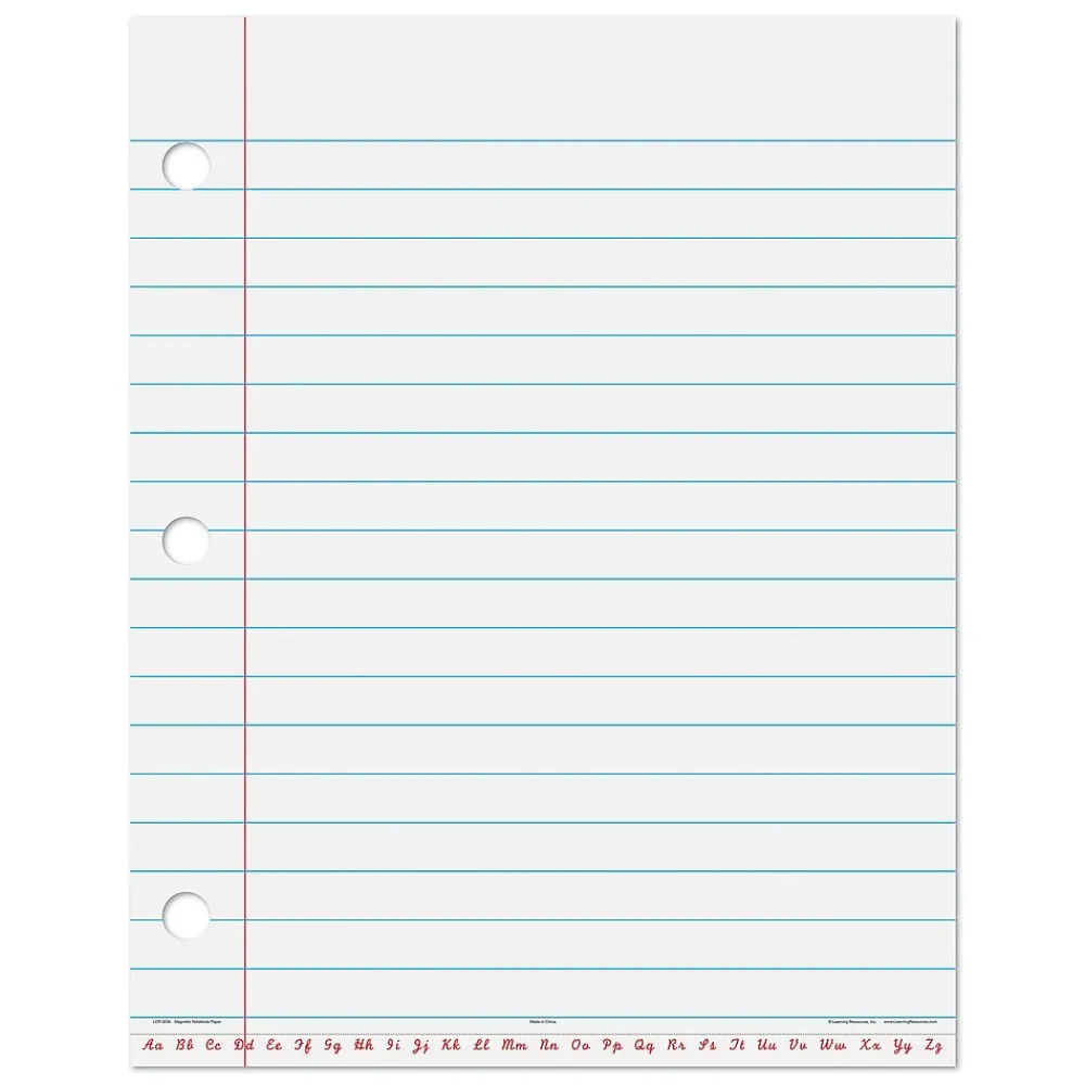 Filler Paper|Learning Resources College Ruled Filler Paper, 22" x 28", (LER3236)