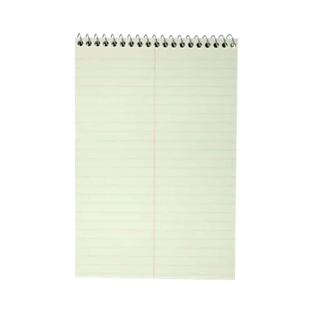 Notepads|Mead Spell-Write Steno Pad, 6" x 9", Gregg-Ruled, Assorted Colors, 80 Sheets/Pad (43080)