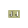 Labels|Medical Arts Press ® Barkley & Sycom® Compatible Alpha Sheet Style Labels, J