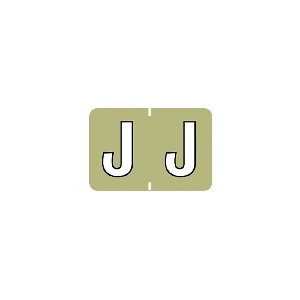 Labels|Medical Arts Press ® Barkley & Sycom® Compatible Alpha Sheet Style Labels, J