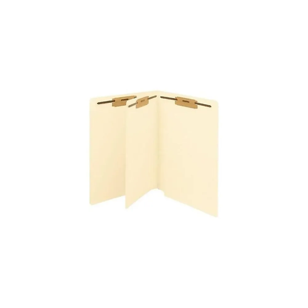File Folders|Medical Arts Press End Tab File Folders, Straight Tab, Letter Size, Manila, 200/Box (52353B)