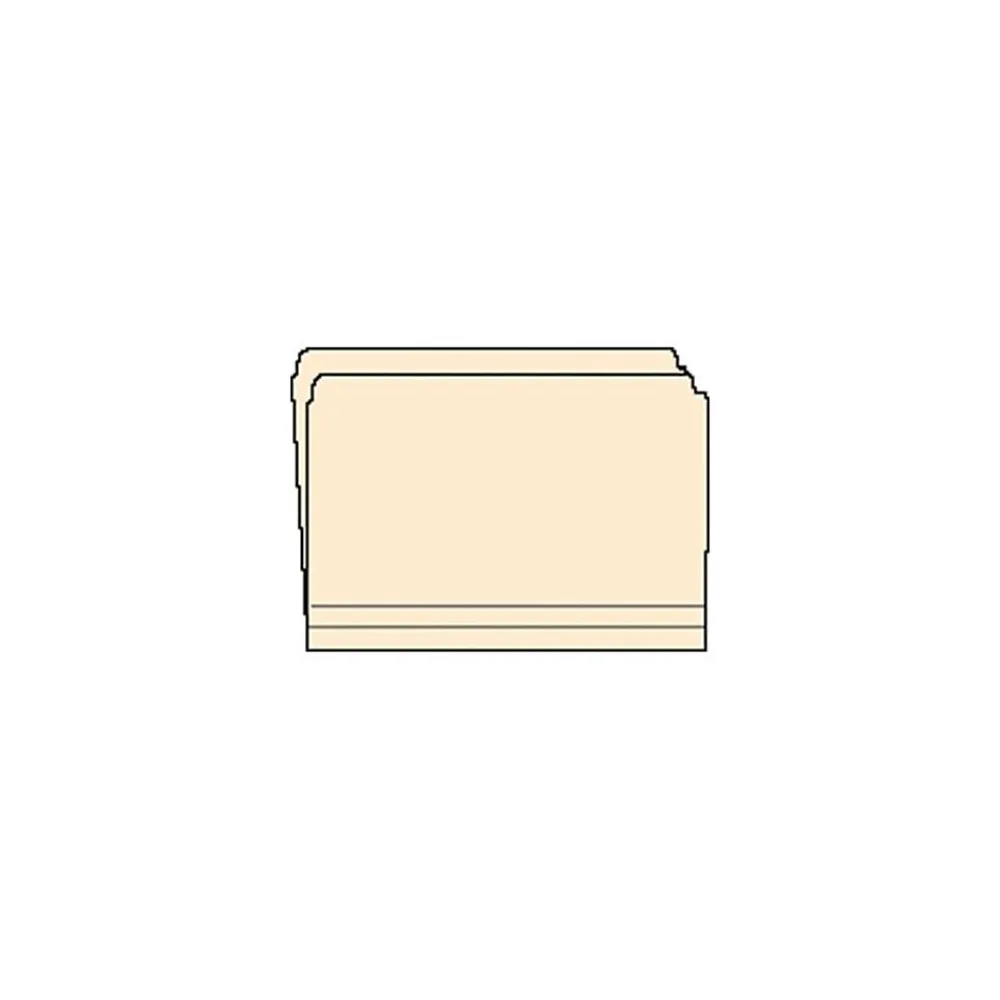 File Folders|Medical Arts Press File Folder, Straight Cut, Letter Size, Manila, 50/Box (52326)