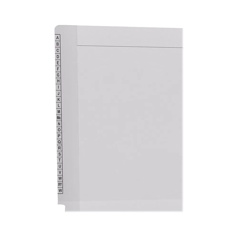 File Folders|Medical Arts Press Kardex Match Reinforced End Tab File Folder, Straight Cut, Letter-Size, White, 100/Box (F1170-WHT)