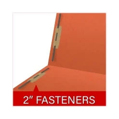 File Folders|Medical Arts Press Reinforced End Tab File Folder, Straight Cut, Letter-Size, Orange, 250/Carton (S-01502-ORG-B)