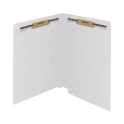 File Folders|Medical Arts Press Reinforced End Tab File Folder, Straight Cut, Letter-Size, White, 250/Carton (S-01502-WHT-B)