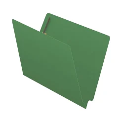 File Folders|Medical Arts Press Reinforced End Tab File Folder, Straight Cut, Letter-Size, Green, 50/Box (S-01601-GRN)