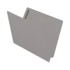 File Folders|Medical Arts Press Reinforced End Tab File Folder, Straight Cut, Letter-Size, Gray, 250/Carton (S-01602-GRY-B)