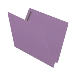 File Folders|Medical Arts Press Reinforced End Tab File Folder, Straight Cut, Letter-Size, Lavender, 250/Carton (S-01602-LAV-B)