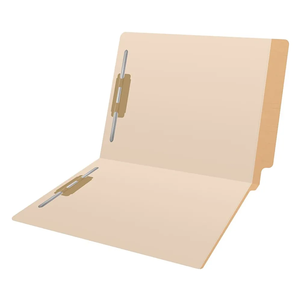 File Folders|Medical Arts Press Reinforced End Tab File Folder, Straight-Cut, Letter Size, Manila/Tan, 50/Box (S-09473-TAN)