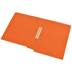 File Folders|Medical Arts Press Reinforced End Tab File Folder, Straight Cut, Letter-Size, Orange, 50/Box (S-09167-ORG)