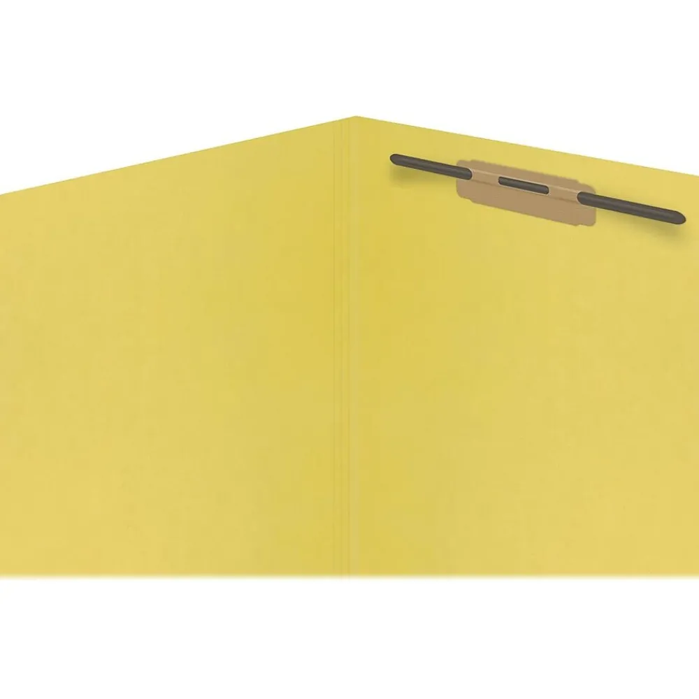 File Folders|Medical Arts Press Reinforced End Tab File Folder, Straight Cut, Letter-Size, Yellow, 50/Box (S-01601-YLW)