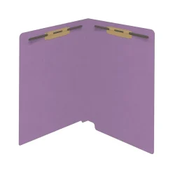 File Folders|Medical Arts Press Reinforced End Tab File Folder, Straight Cut, Letter-Size, Lavender, 50/Box (S-01602-LAV)