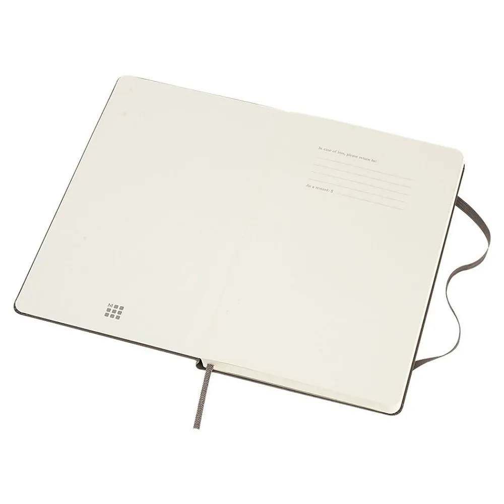 Notebooks|Moleskine Classic Professional Notebooks, 5" x 8.25", Wide Ruled, 120 Sheets, Brown (715352)