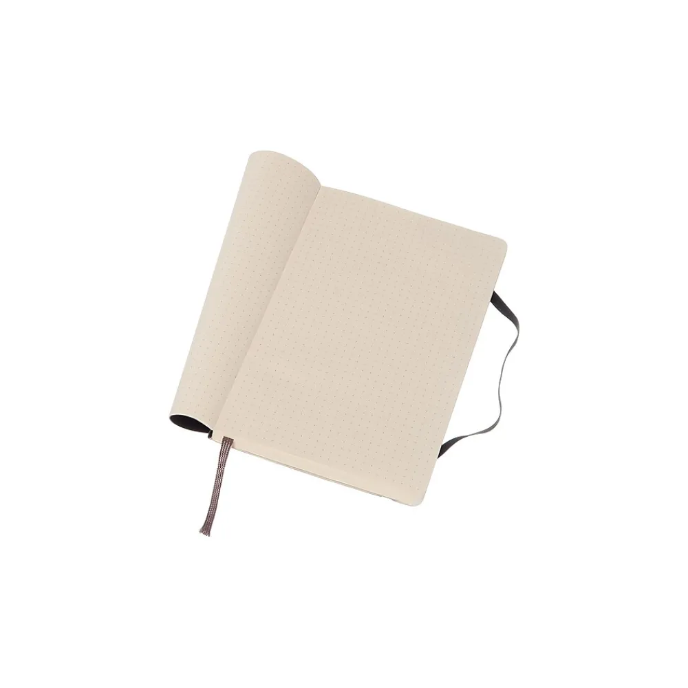 Journals|Moleskine Classic Soft Cover Notebook, 5" x 8.25", Black (892741XX)