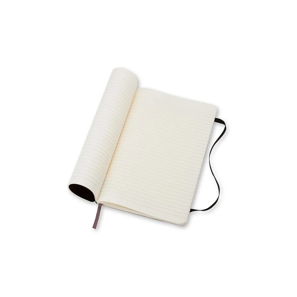 Notebooks|Moleskine Classic 1-Subject Professional Notebooks, 3.5" x 5.5", College Ruled, 96 Sheets, Black (707100)