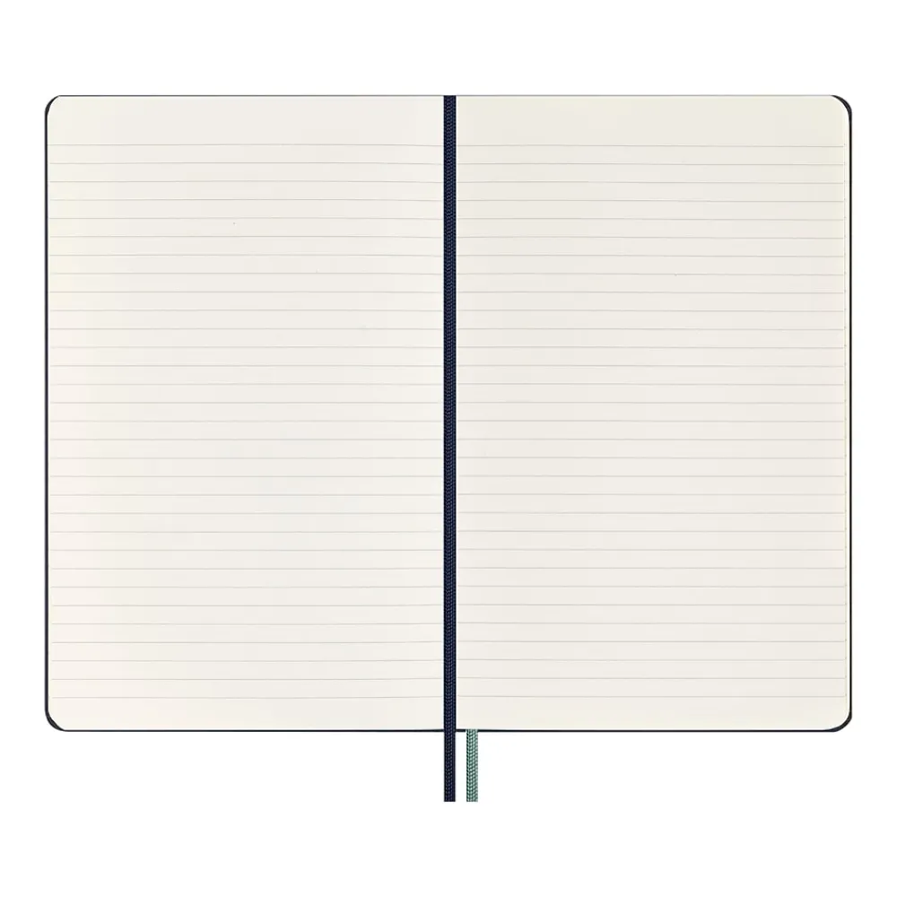 Journals|Moleskine Harry Potter Expecto Patronum Limited Edition Notebook, 5" x 8.25", Narrow-Ruled, Blue/Teal (LEHP23QP060)