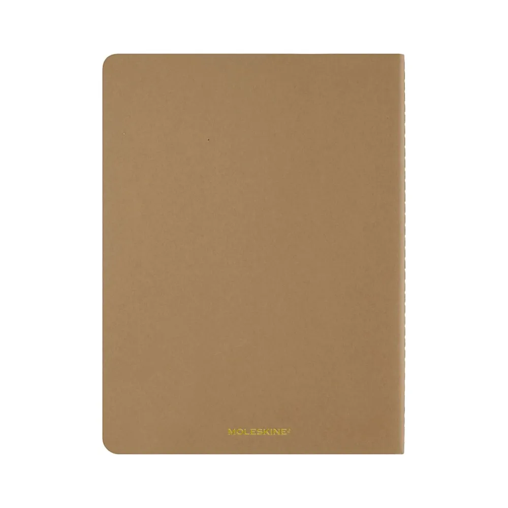 Journals|Moleskine Limited Edition Harry Potter Wingardium Leviosa Journal, 7.5" x 9.5", Narrow-Ruled, Kraft, 120 Pages (272173)
