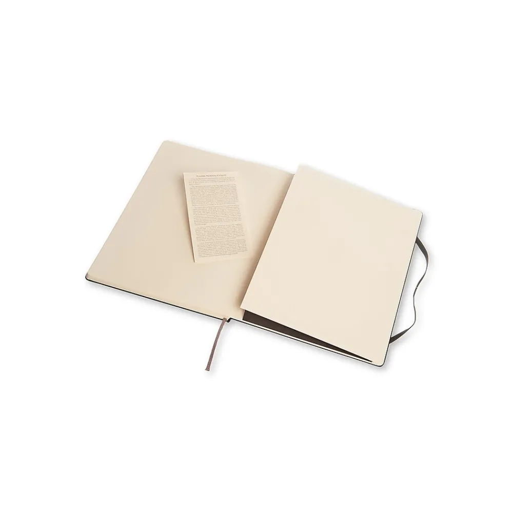 Notebooks|Moleskine Professional Notebooks, 7.5" x 10", Dotted, Black (892727XX)