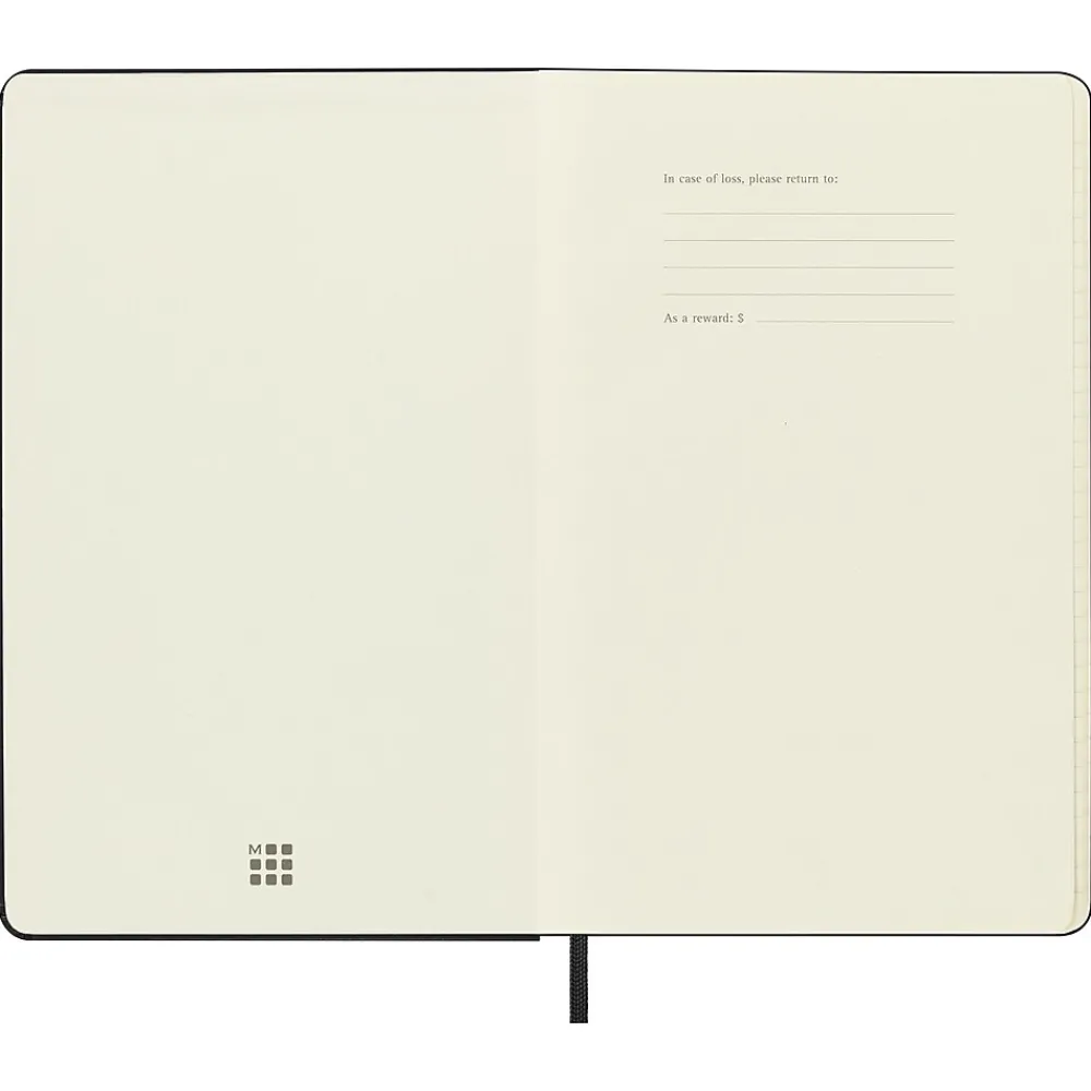 Notebooks|Moleskine Professional Notebooks, 5" x 8.25", College Ruled, 120 Sheets, Black (620756)