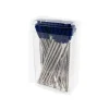 Pens|Monteverde ® Medium Ballpoint Refill For Cross Ballpoint Pens, Blue/Black, 50/Pack