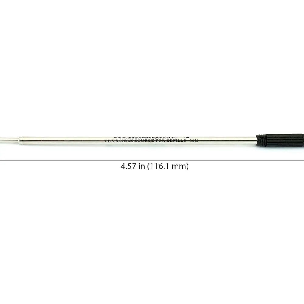 Pens|Monteverde Medium Ballpoint Refill For Cross Ballpoint Pens, 6/Pack, Black