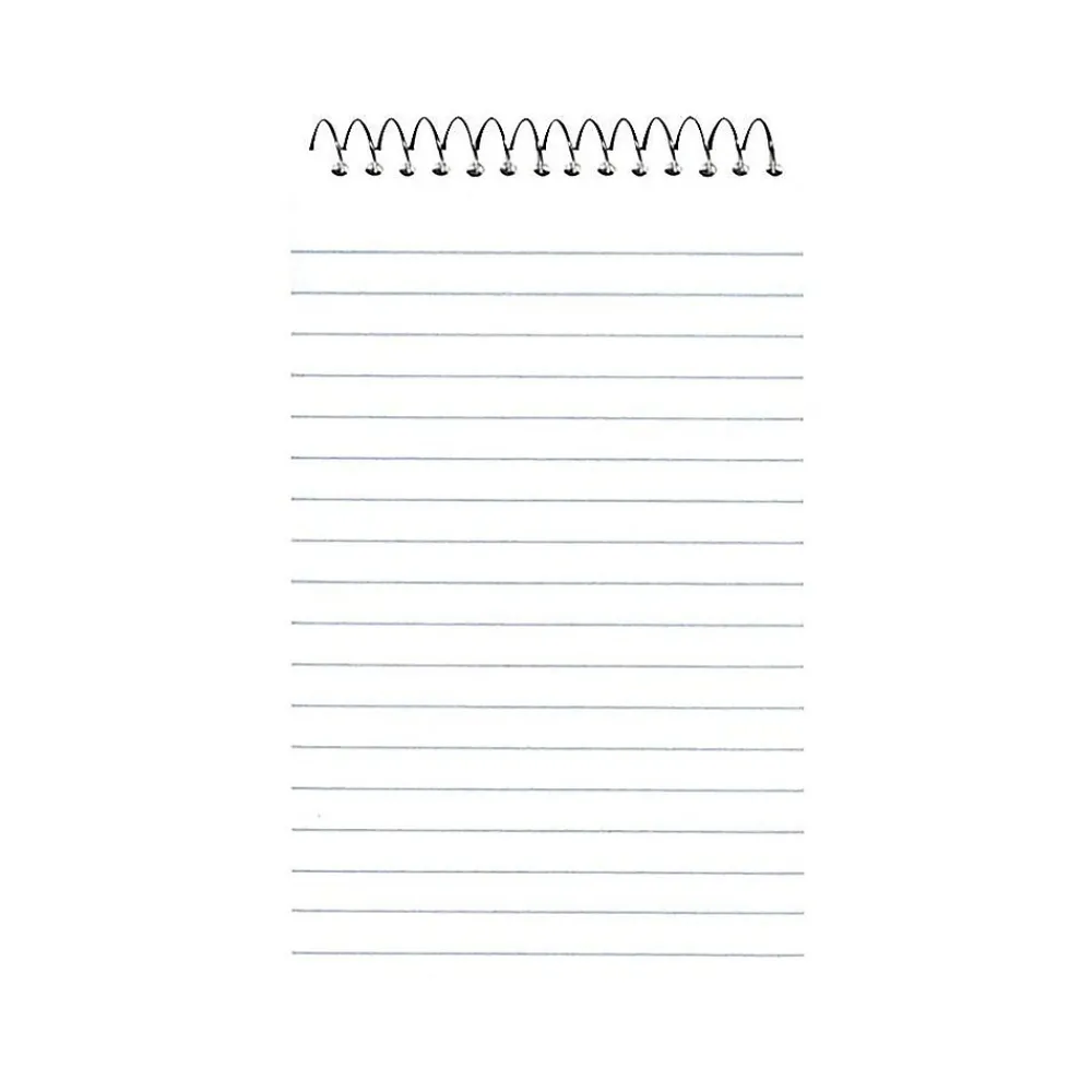 Notepads|National Brand Xtreme Memo Pad, 3" x 5", Narrow, White, 60 Sheets/Pad (31120)