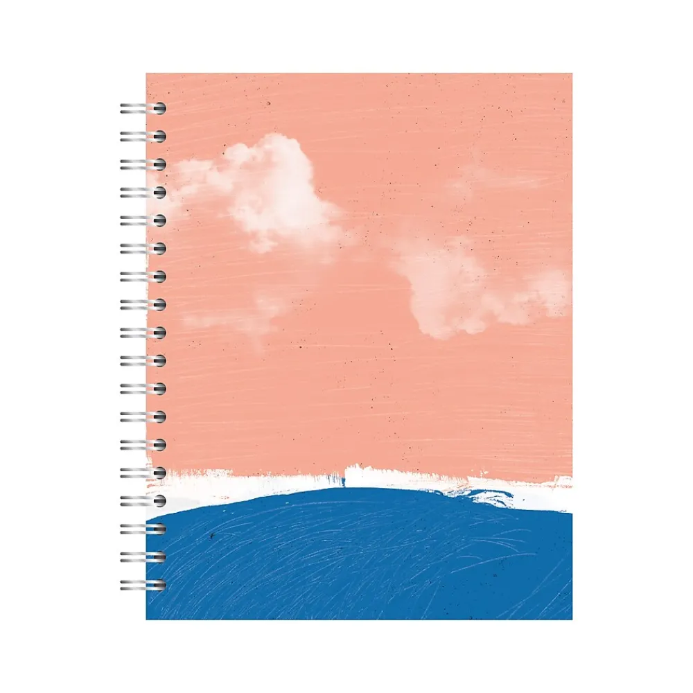 Subject Notebooks|New Leaf Paper 1-Subject Notebooks, 7.5" x 9.75", College Ruled, 70 Sheets, Each (10840)