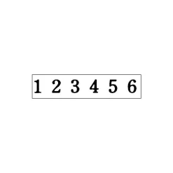 Stamps & Stamp Pads|Offistamp Numberer, Black Ink (034525)