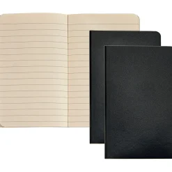 Journals|Oxford Idea Collective Pocket Journal, 3.5" x 5.5", Wide Ruled, Black, 2/Pack (56877)